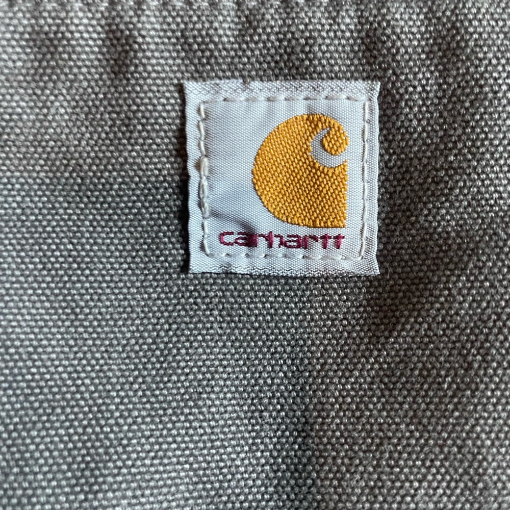 NWOT Carhartt Women's Loose Fit Washed Duck Sherpa Lined Jacket - Picture 6 of 13